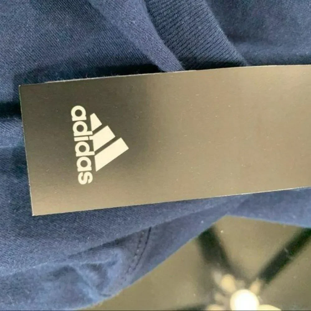Adidas Amplifier Navy Blue Tee Shirt‎ Size XL